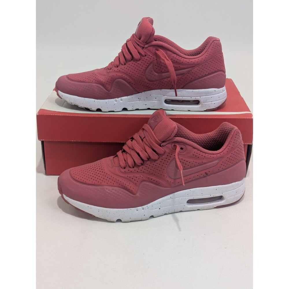 Nike Air Max 1 Ultra Moire Red Stardust 705297-611 Men's 8